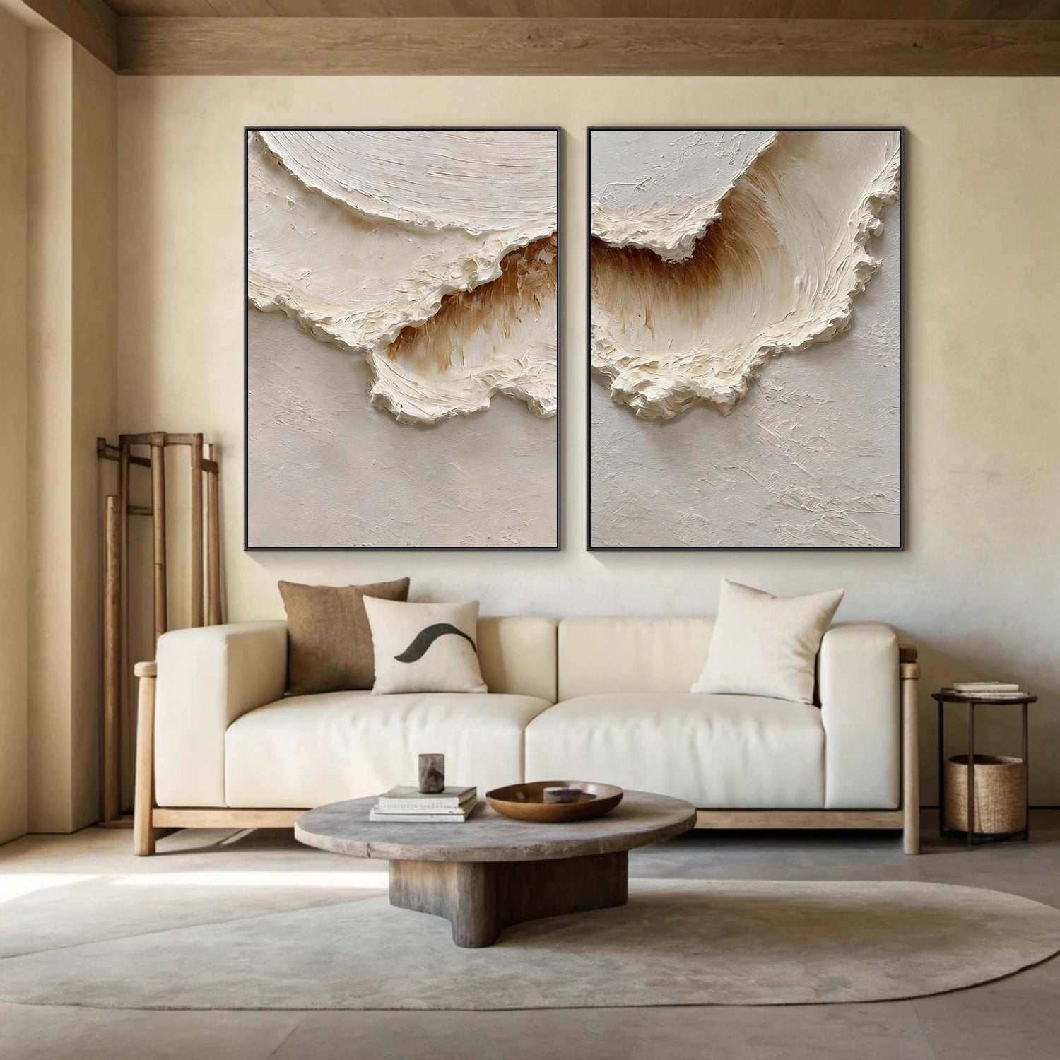 Ocean & Sky Textured Wall Art Set of 2 #MO074