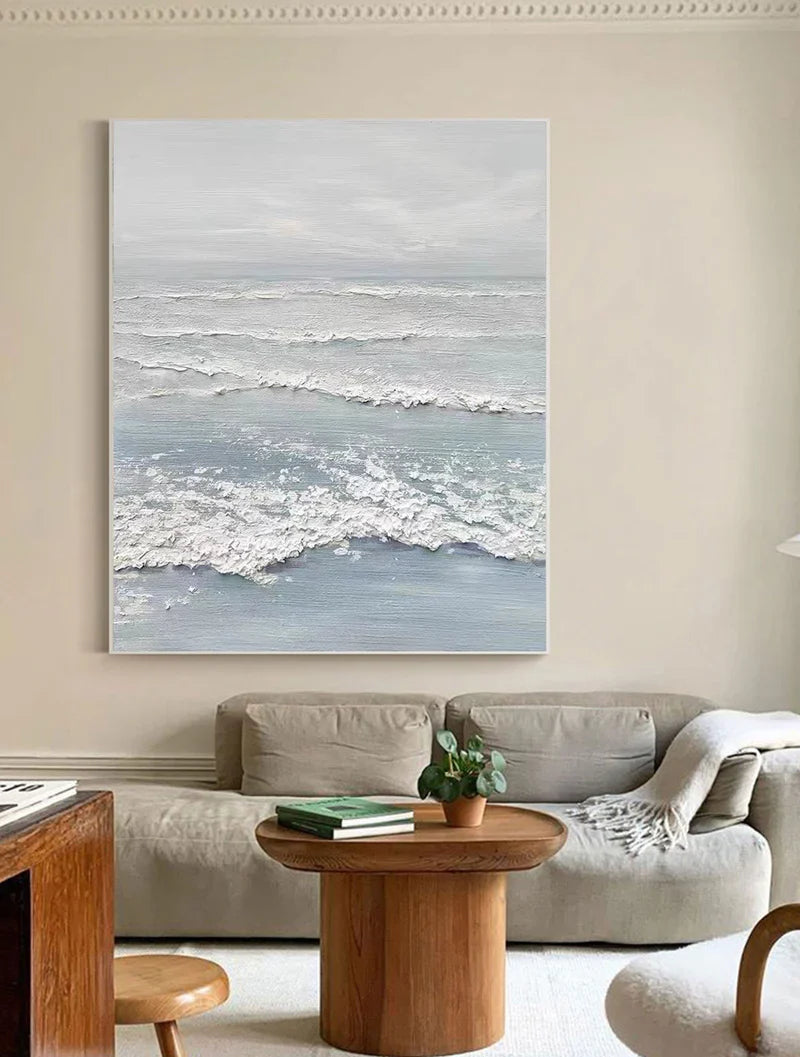 Ocean & Sky Textured Wall Art #MO012