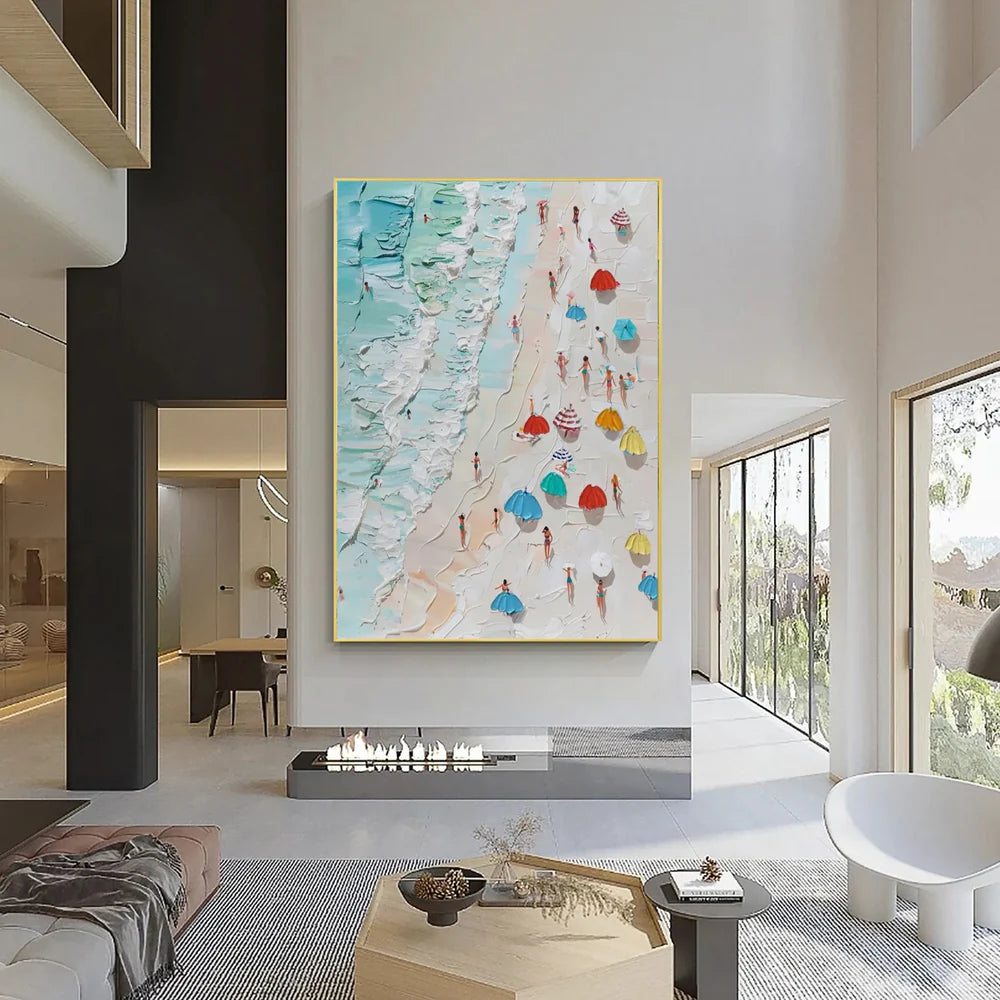 Ocean & Sky Textured Wall Art # MO035