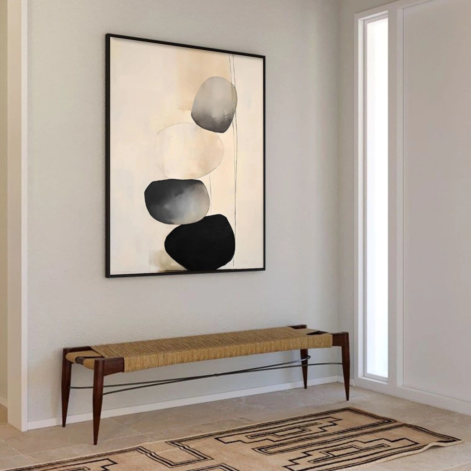 Wabi Sabi Abstract Wall Art #WT060