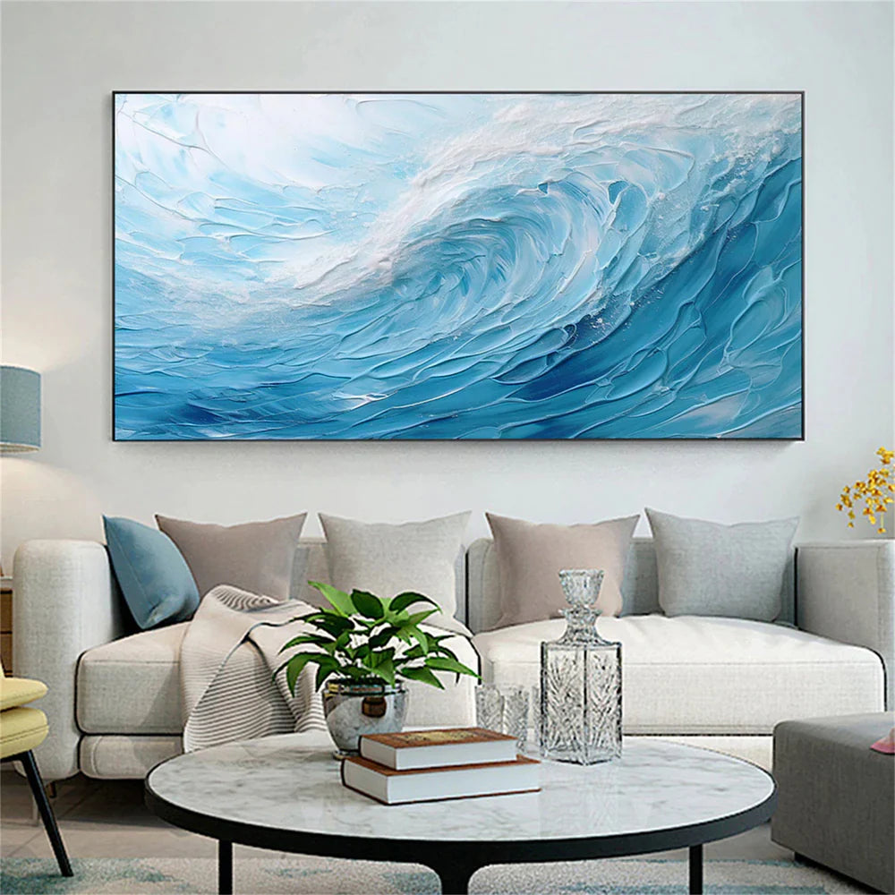 Ocean & Sky Textured Wall Art # MO006