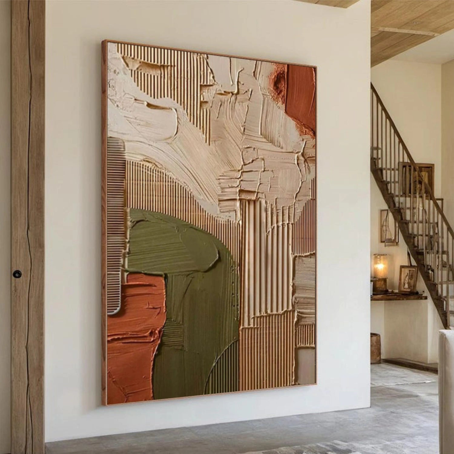 Abstract Textured Wall Art #AT157
