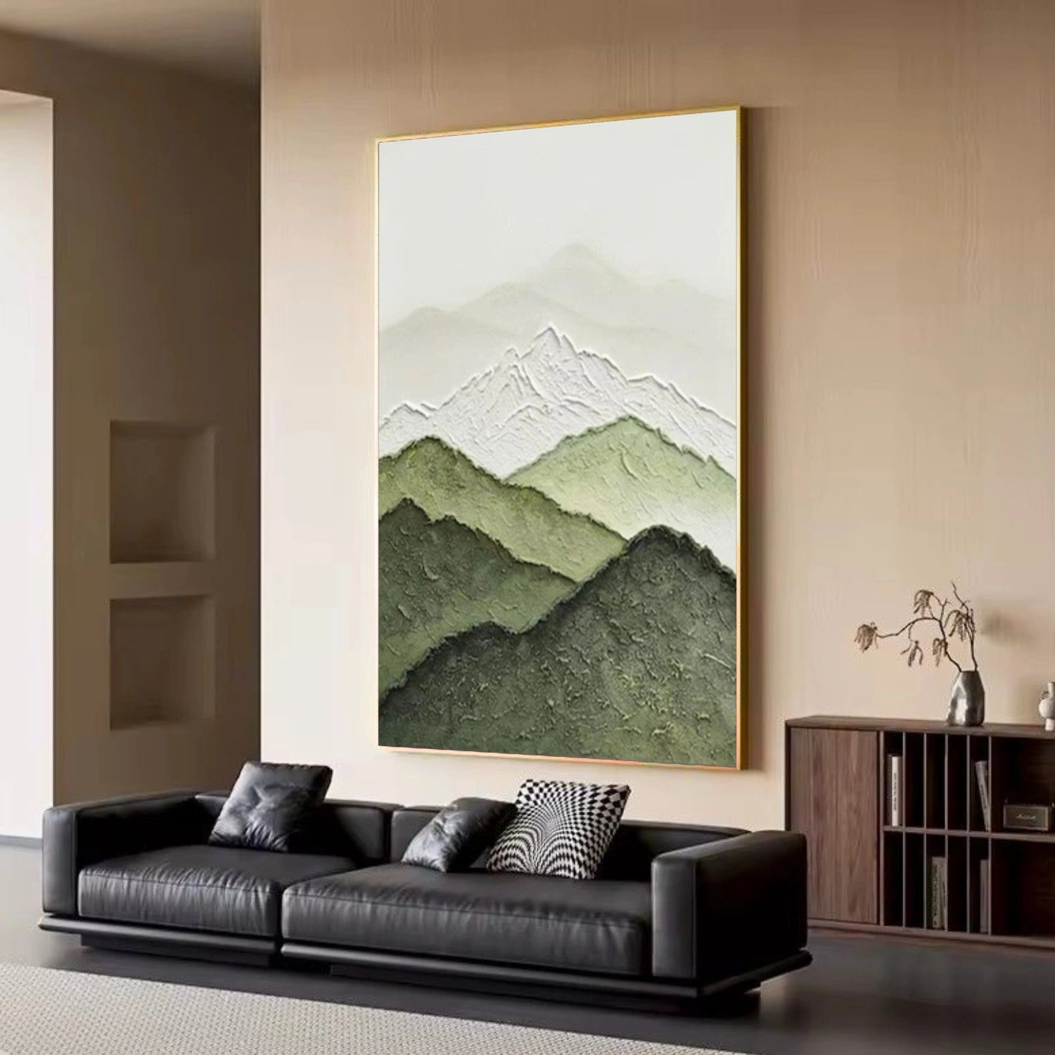 Mountain Textured Wall Art #MS040