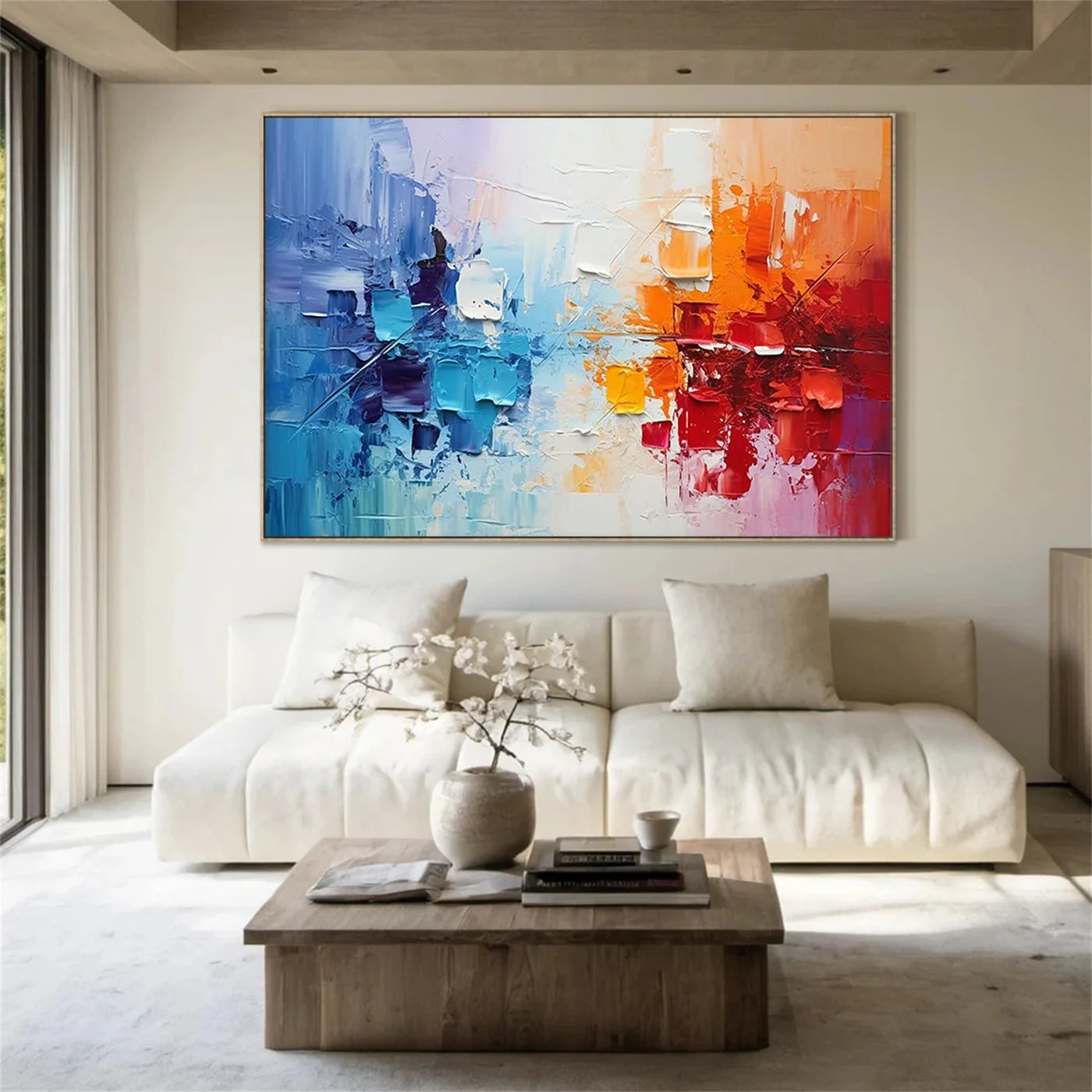Abstract Texture Wall Art #AT089