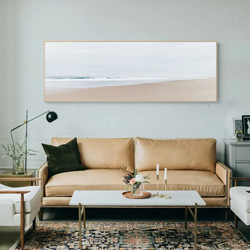 Ocean & Sky Abstract Wall Art #MO055