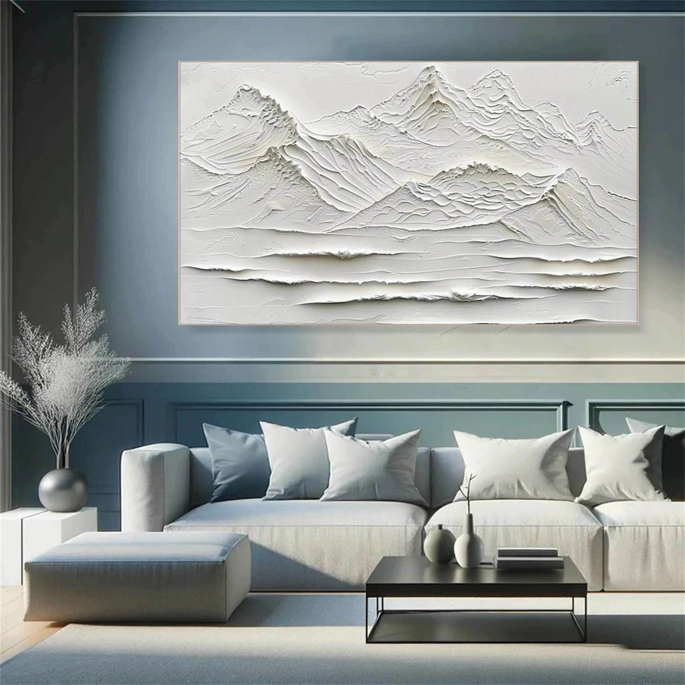 Mountain Textured Wall Art #MS033