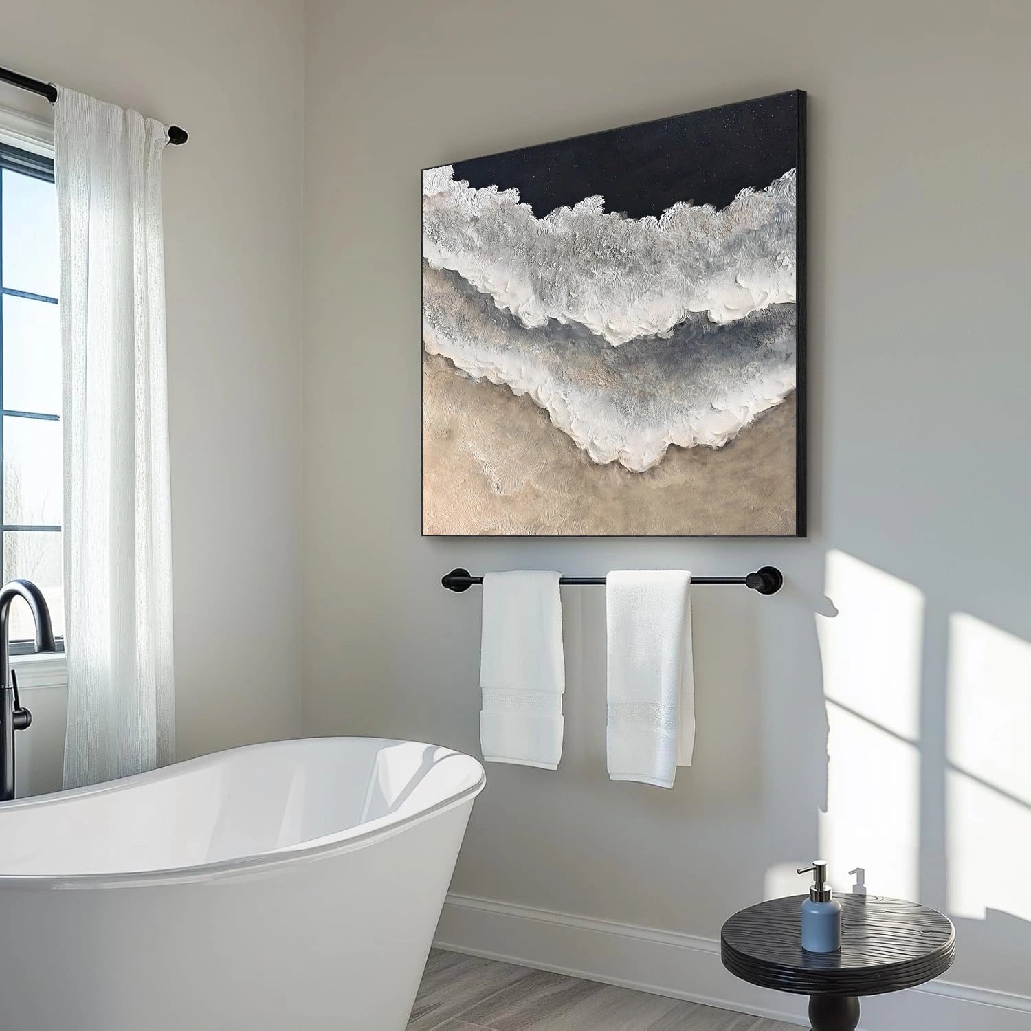 Ocean & Sky Textured Wall Art #MO100