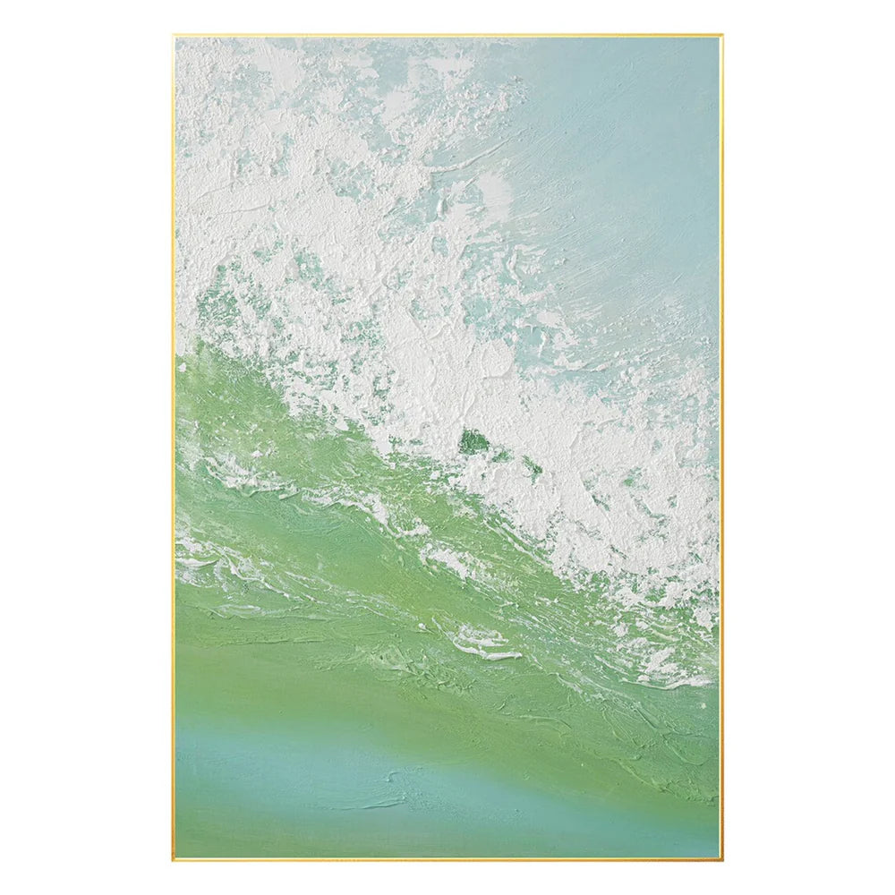 Ocean & Sky Abstract Wall Art #MO067