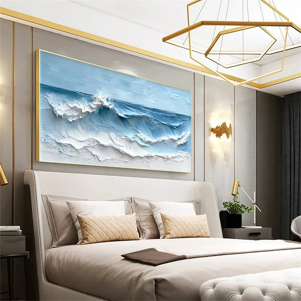 Ocean & Sky Textured Wall Art # MO007