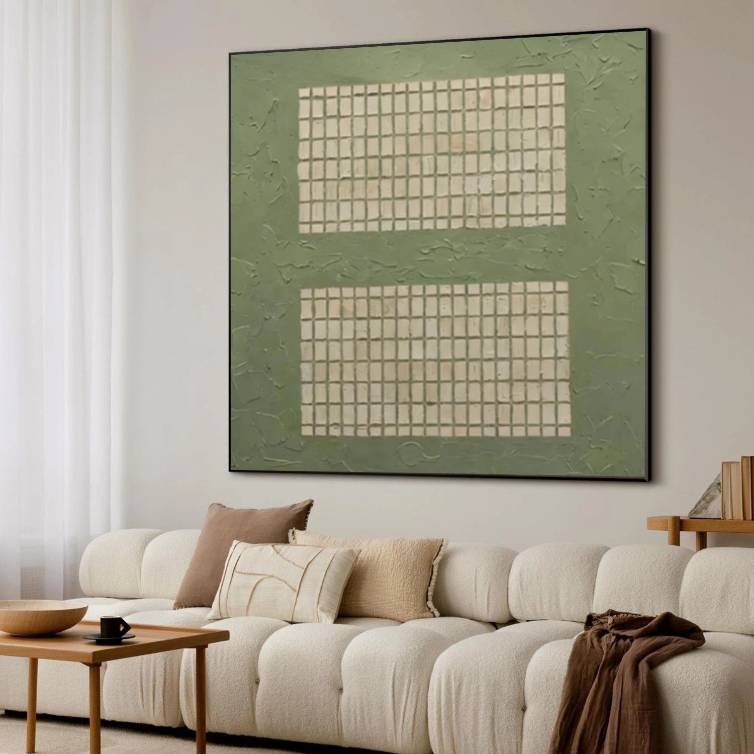 Wabi Sabi Textured Wall Art #WT082
