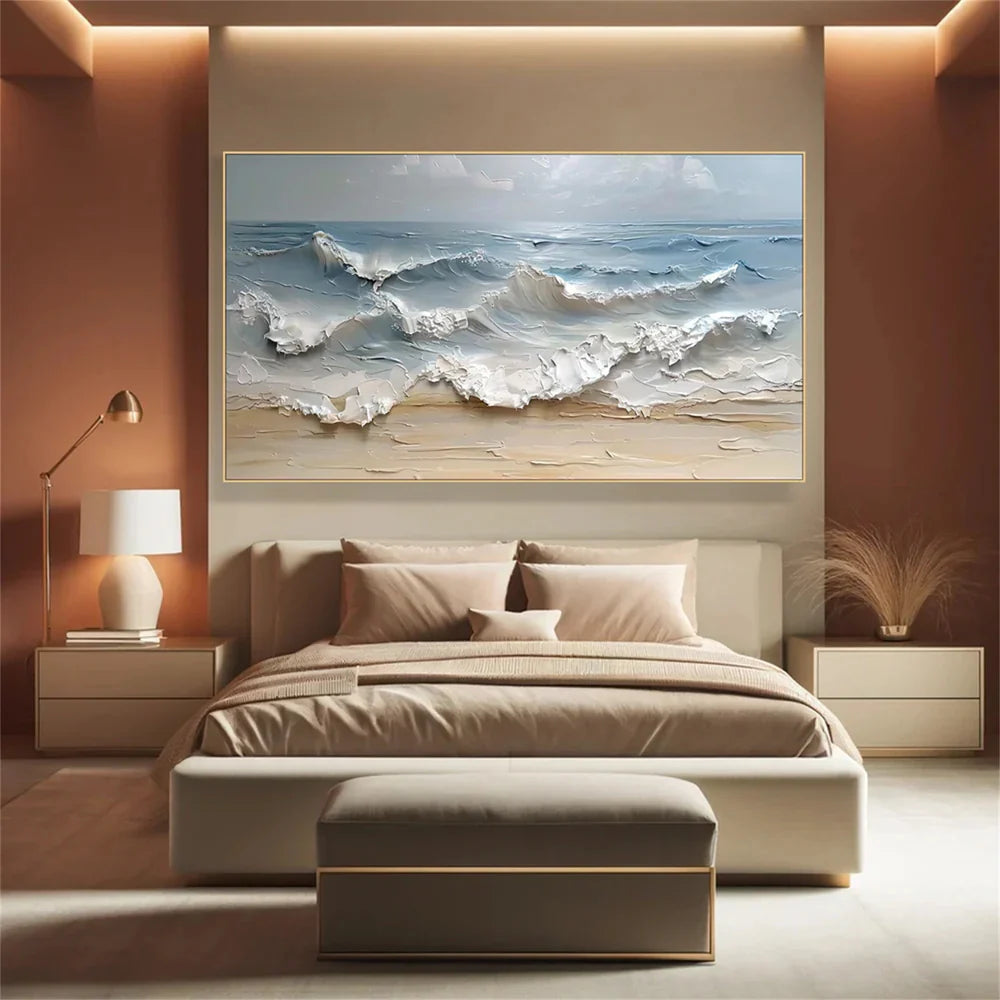 Ocean & Sky Textured Wall Art # MO011