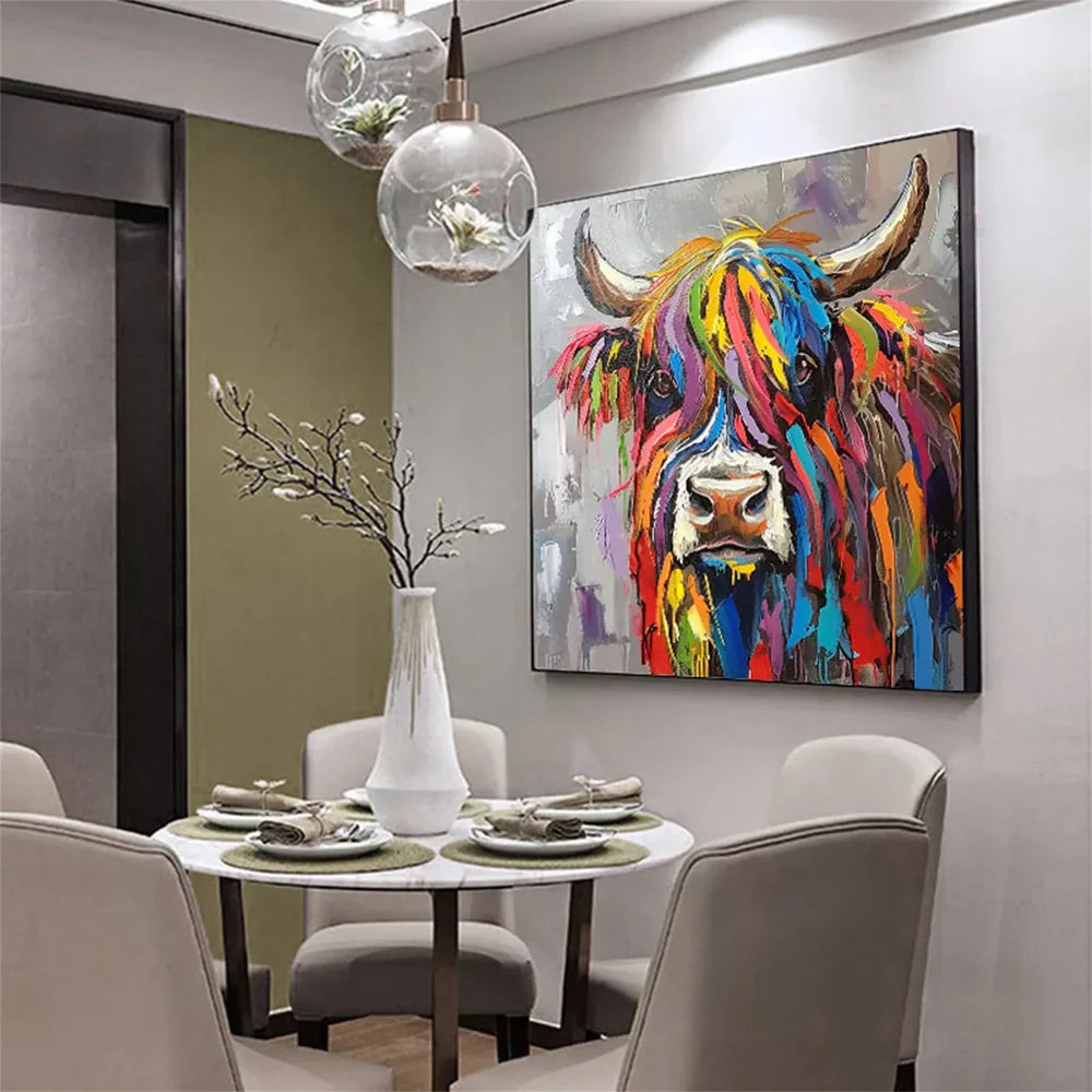 Abstract Animal Wall Art #DL035