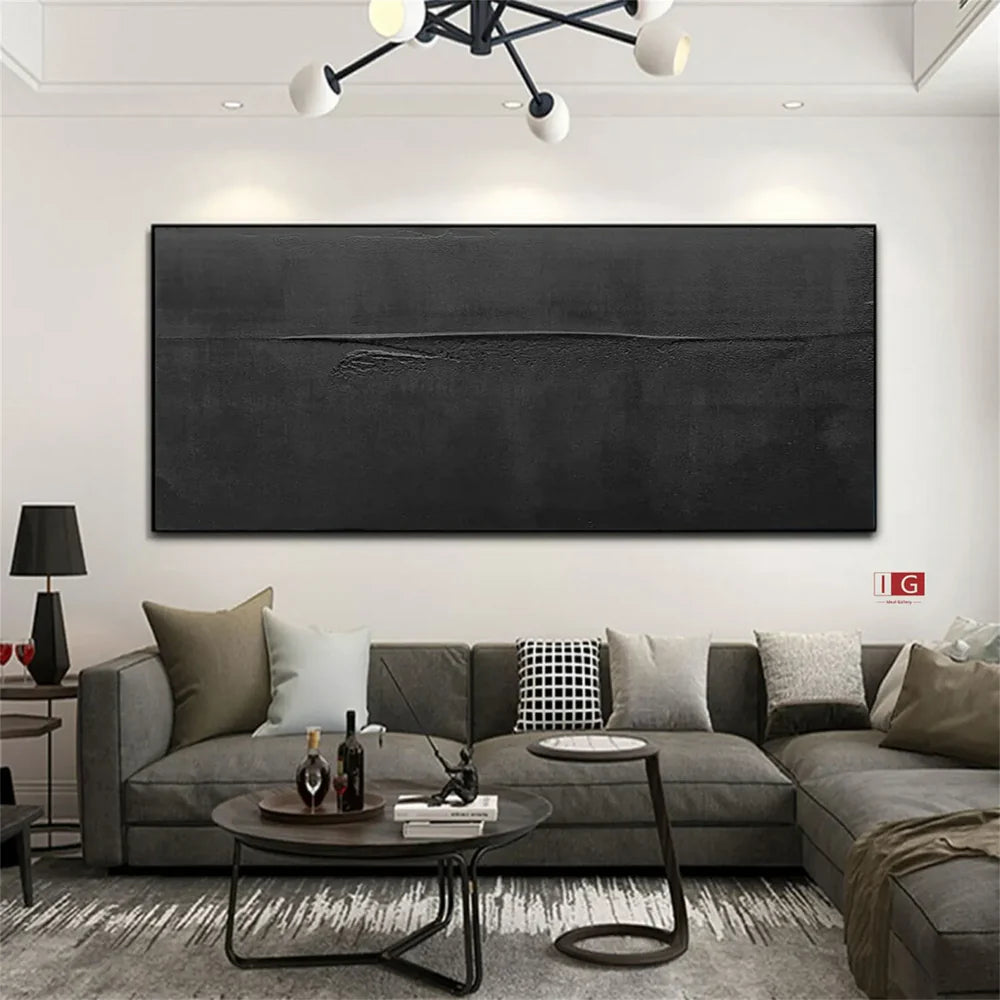Black Minimalist Wall Art #MT117