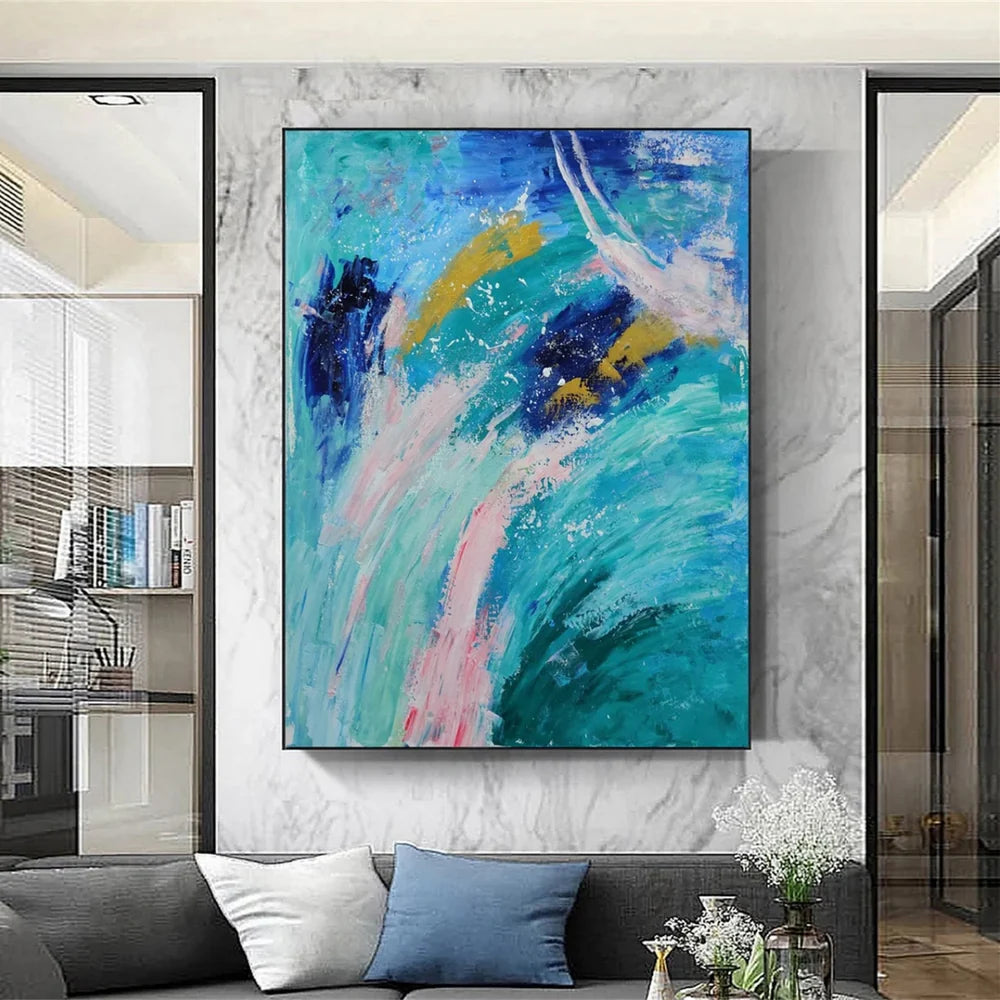 Abstract Texture Wall Art #AT093