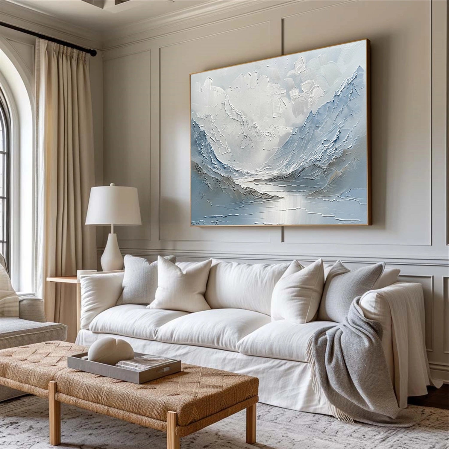 Mountain Textured Wall Art #MS042