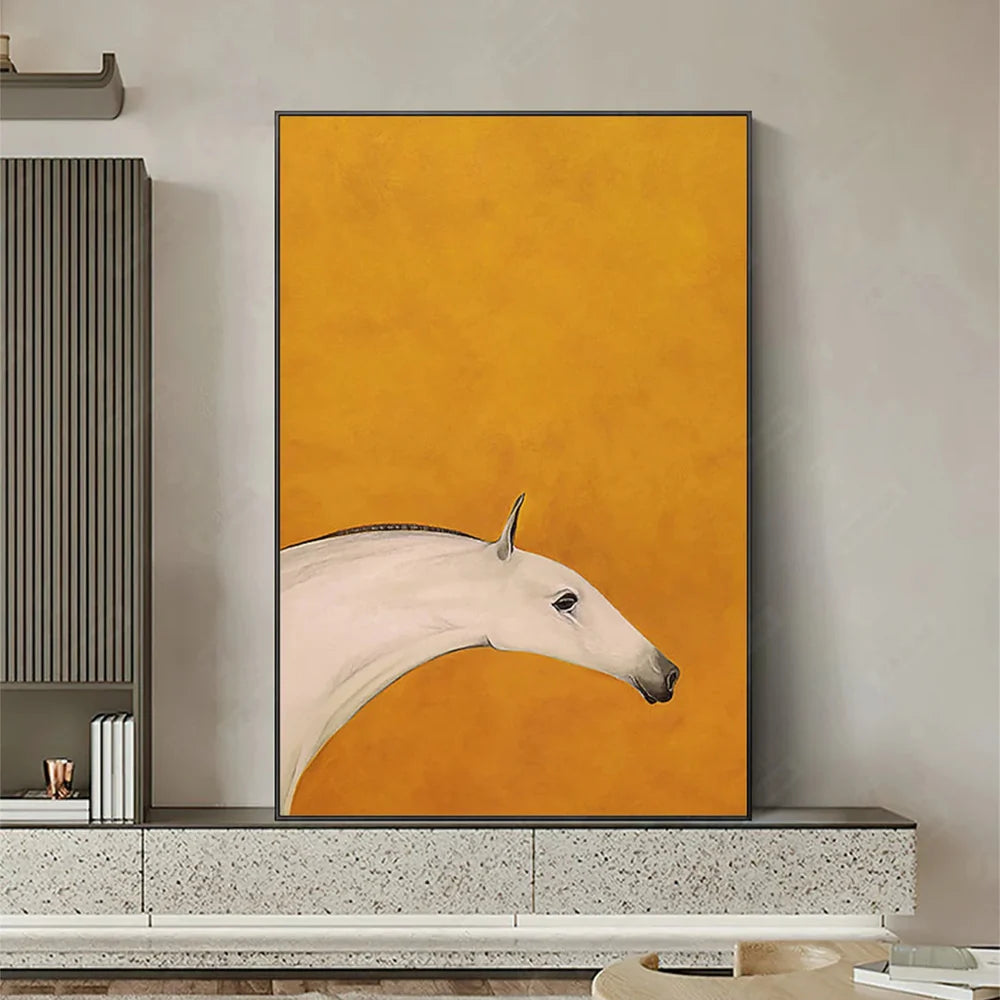 Abstract Horse Animal Wall Art #DL005
