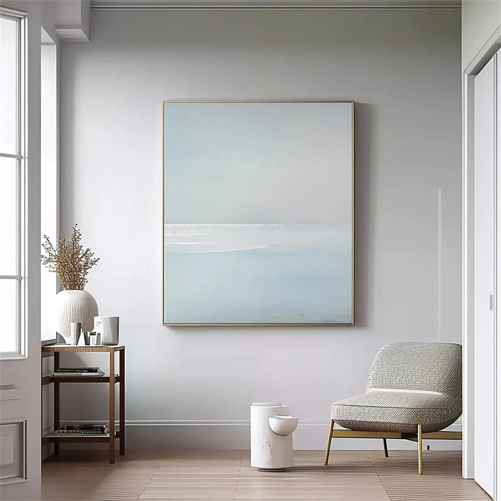 Ocean & Sky Abstract Wall Art #MO064