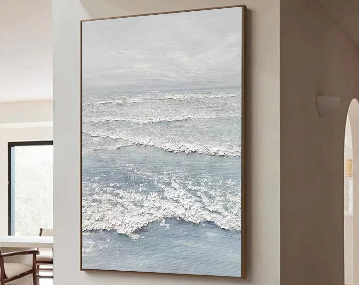 Ocean & Sky Textured Wall Art #MO012