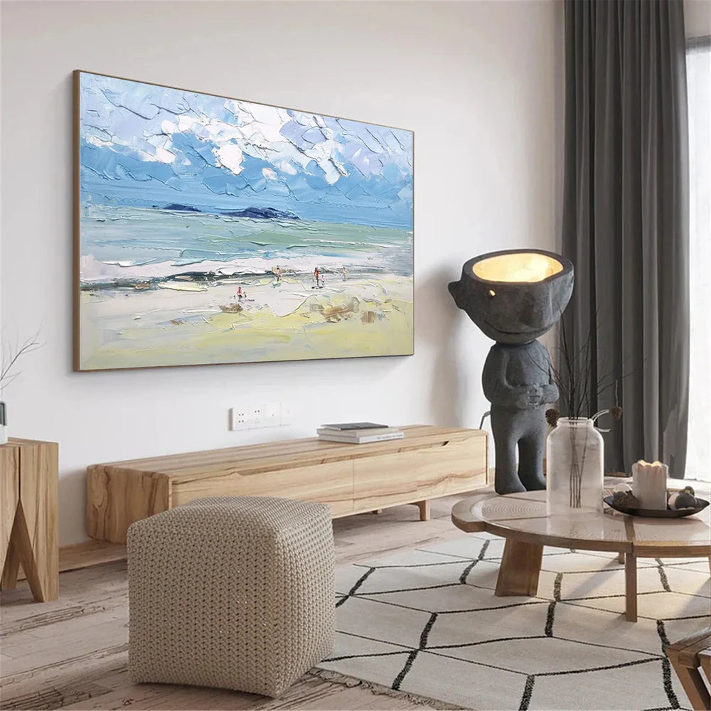 Ocean & Sky Abstract Wall Art # MO021