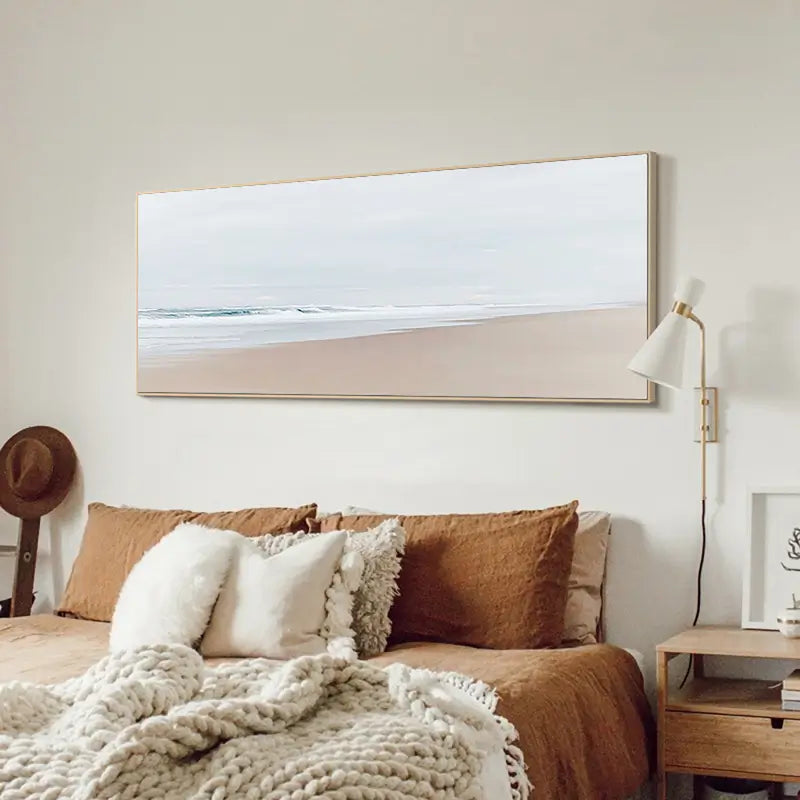 Ocean & Sky Abstract Wall Art #MO055