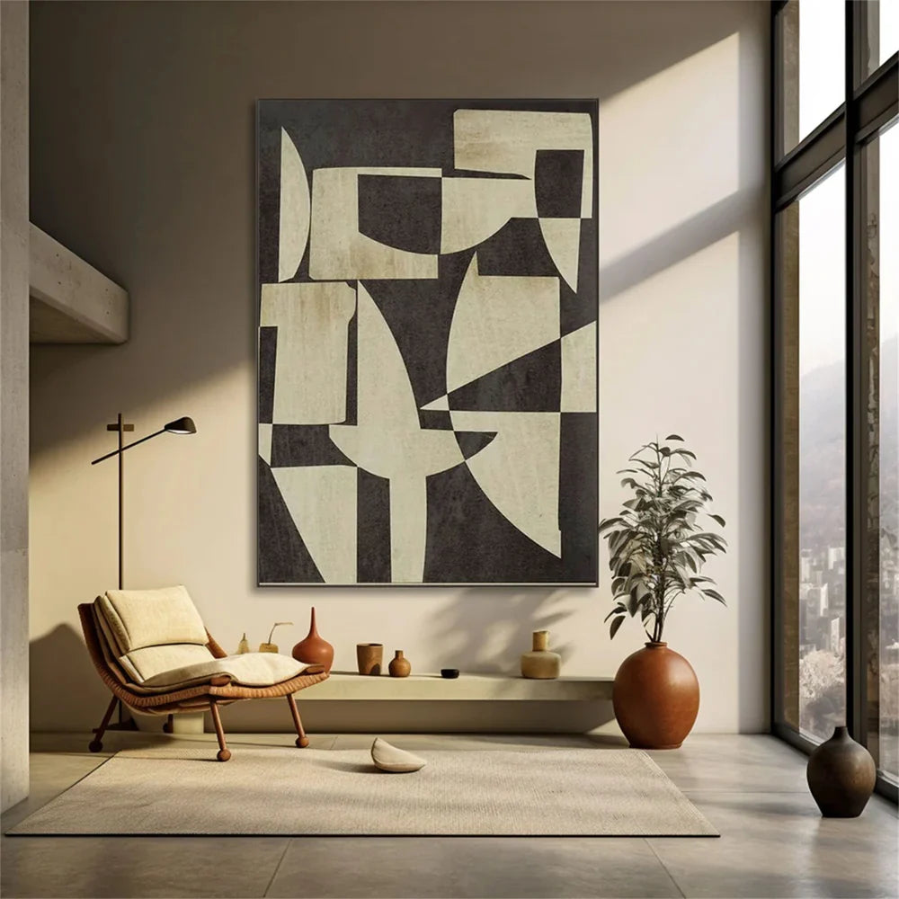 Wabi Sabi Abstract Wall Art #WT044