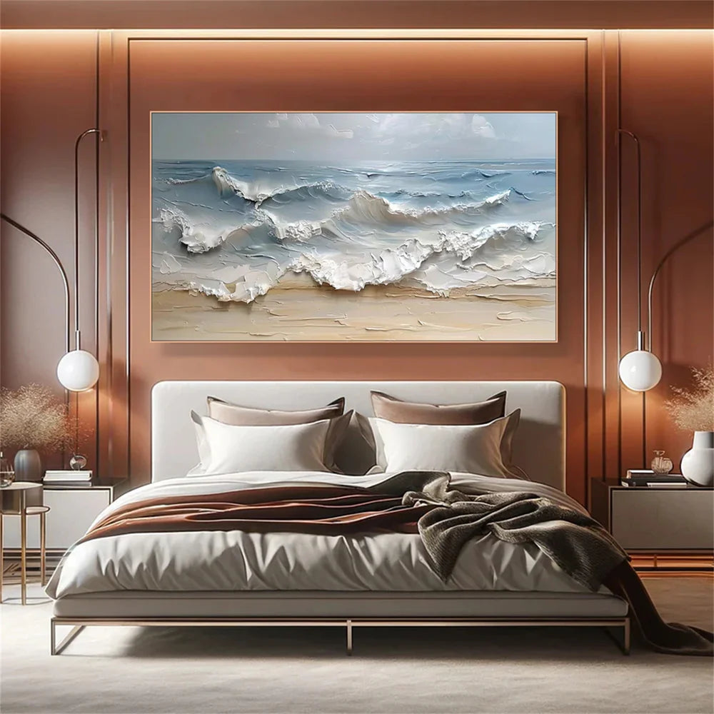 Ocean & Sky Textured Wall Art # MO011