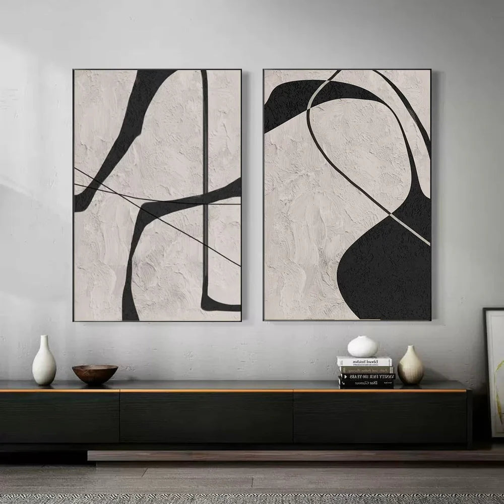 Abstract Wall Art Set of 2#AT025