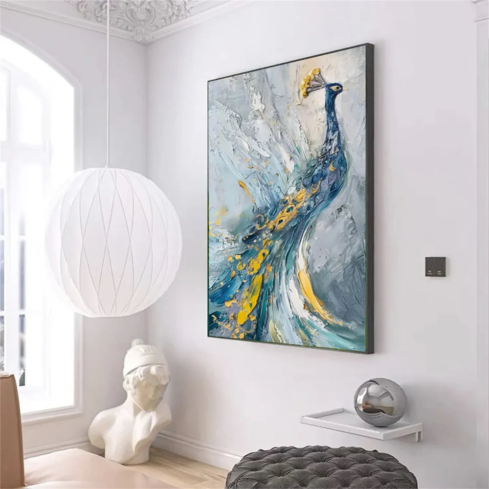 Abstract Animal Textured Wall Art #DL034