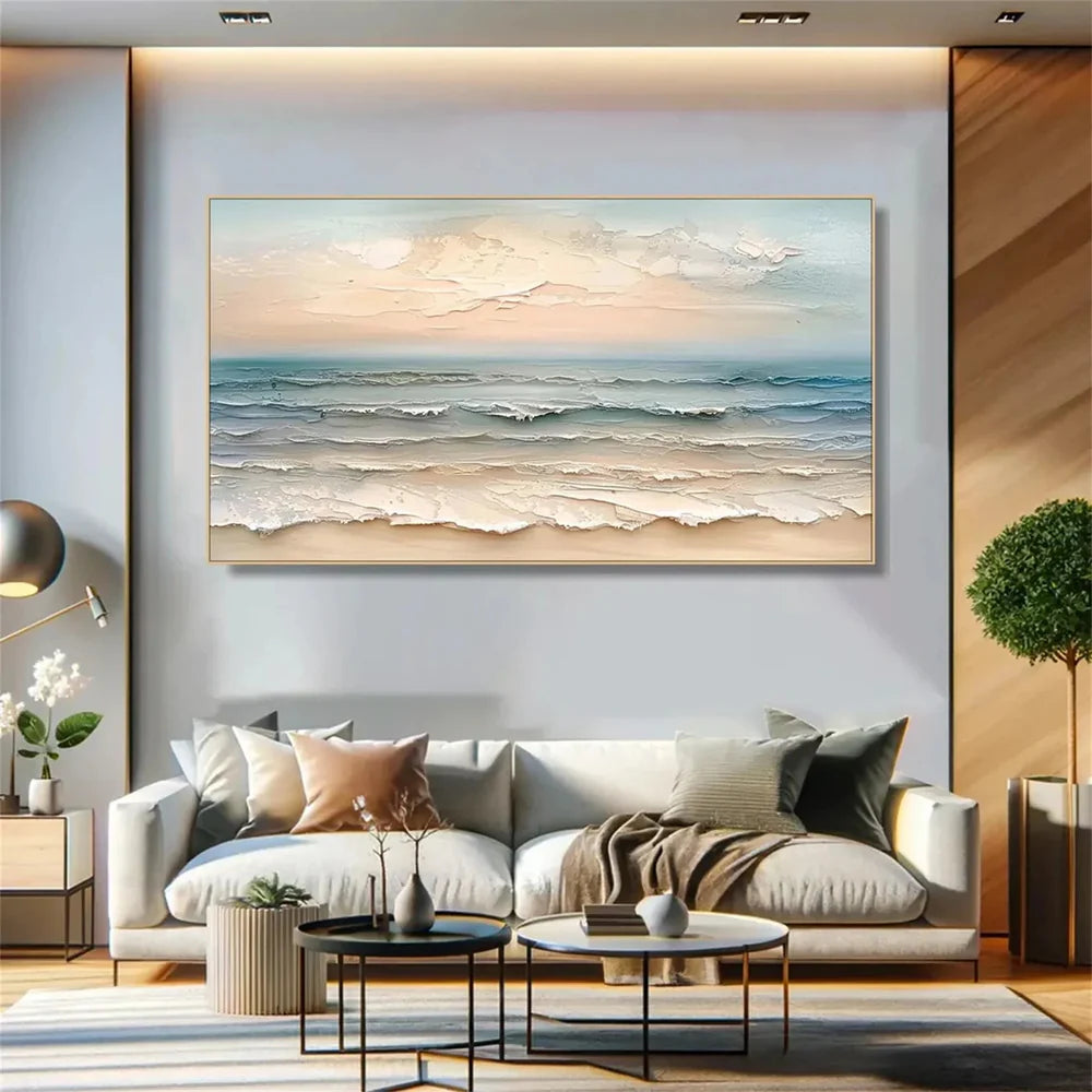 Ocean & Sky Textured Wall Art # MO003