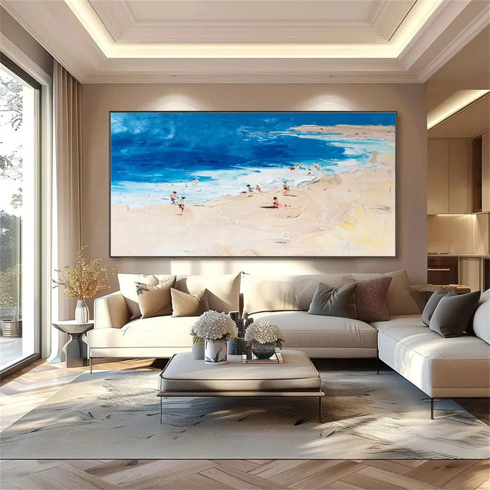 Ocean & Sky Abstract Wall Art # MO020