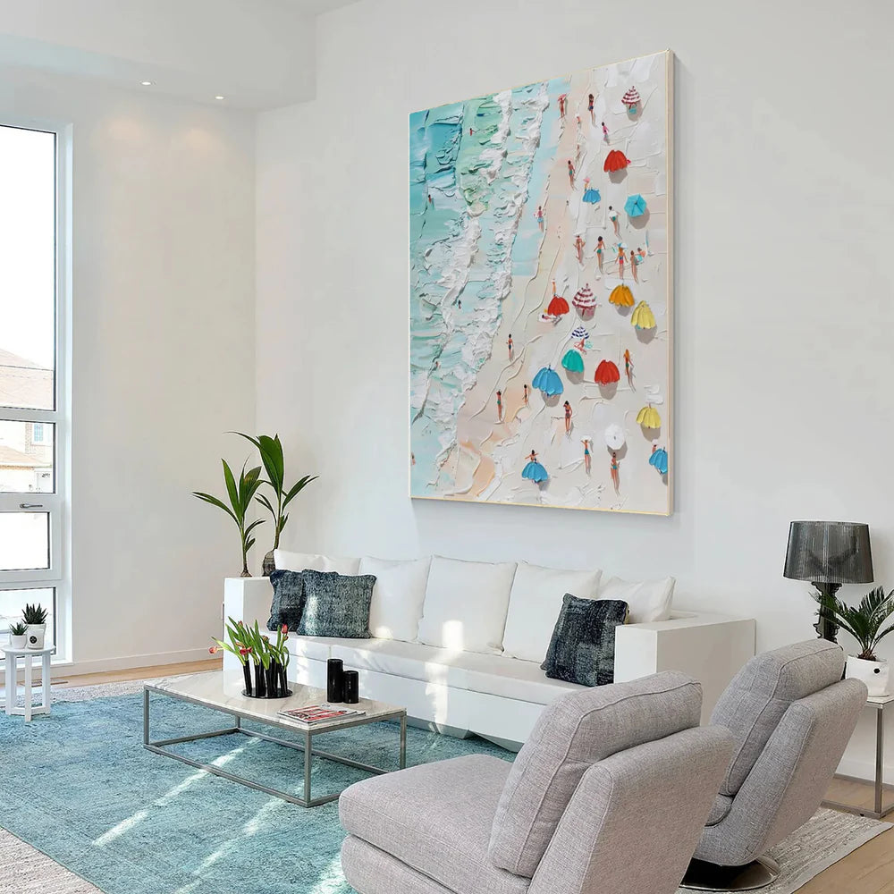 Ocean & Sky Textured Wall Art # MO035