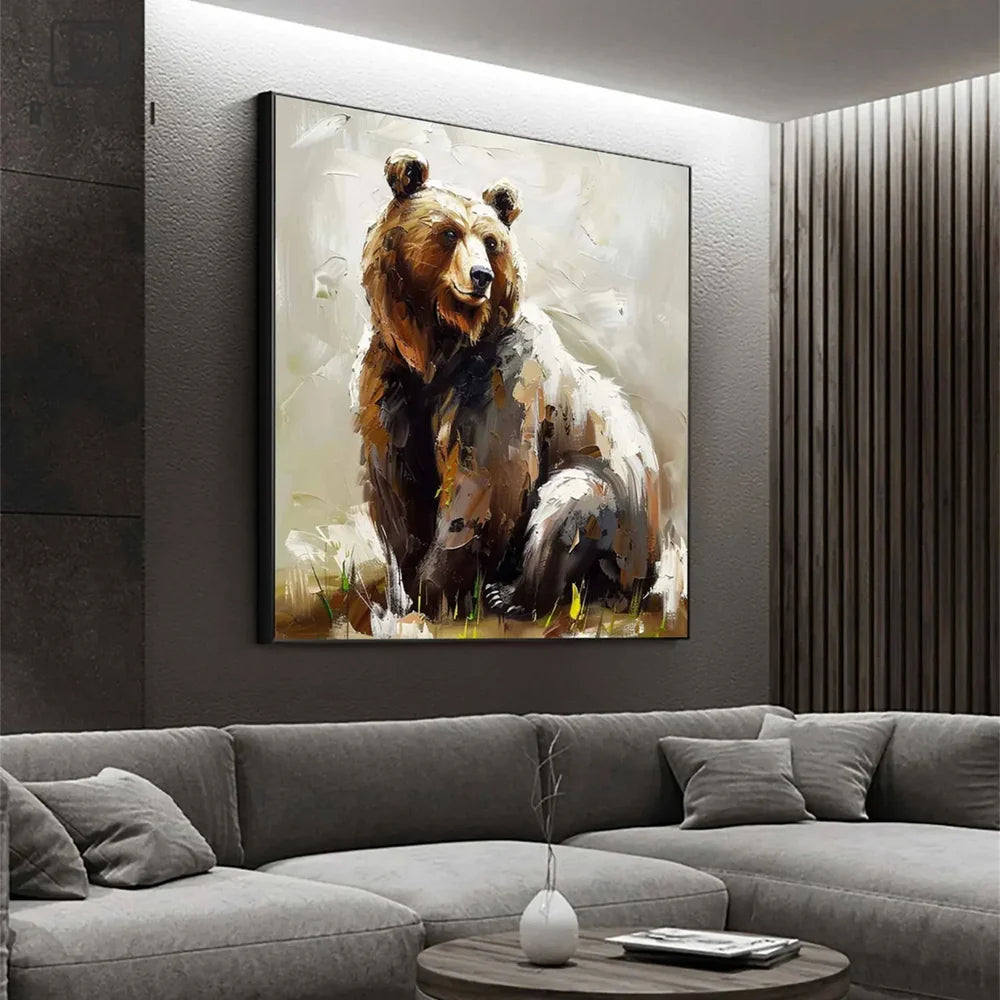 Abstract Animal Textured Wall Art #DL017