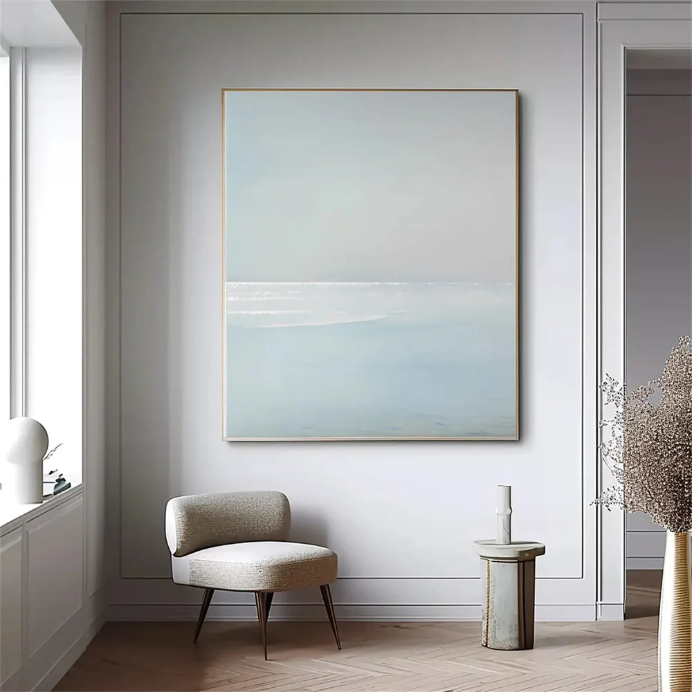 Ocean & Sky Abstract Wall Art #MO064