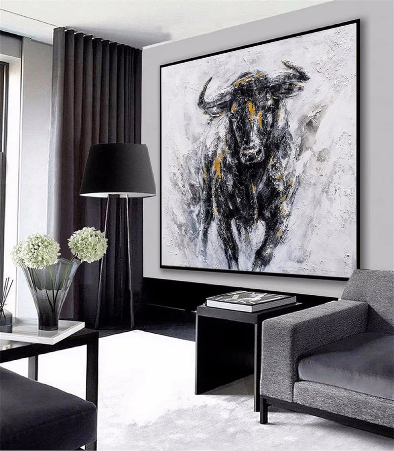 Abstract Animal Textured Wall Art #DL012