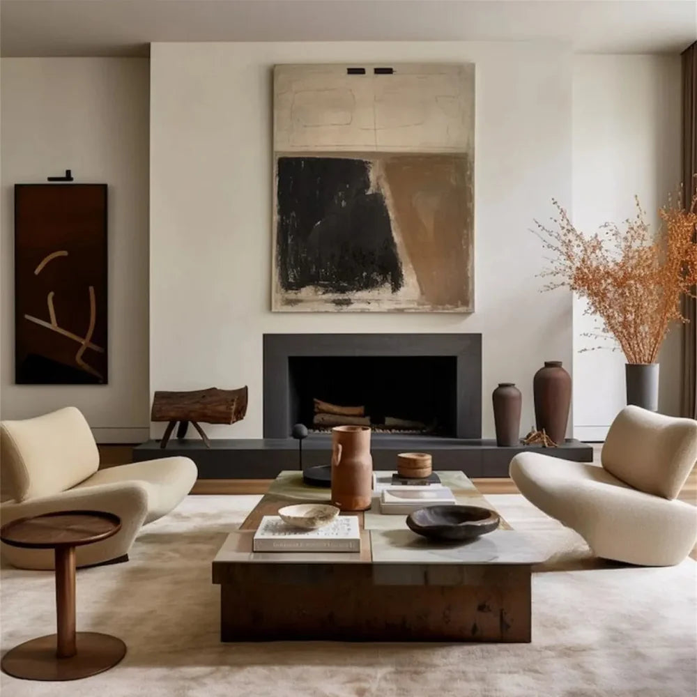 Wabi Sabi Abstract Wall Art #WT033