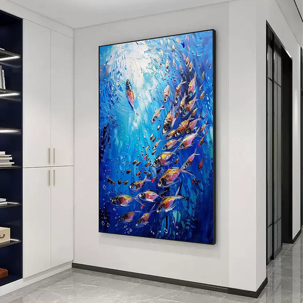 Abstract Animal Textured Wall Art #DL031
