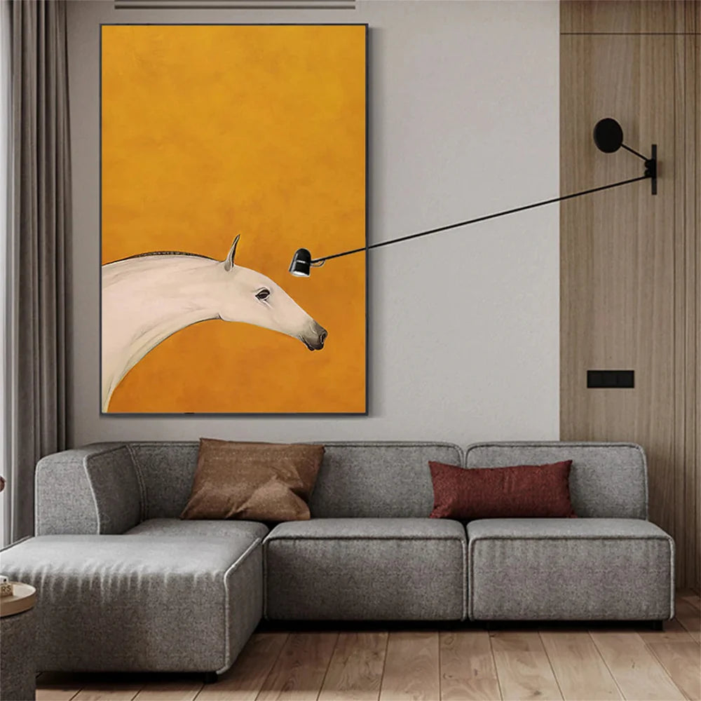 Abstract Horse Animal Wall Art #DL005