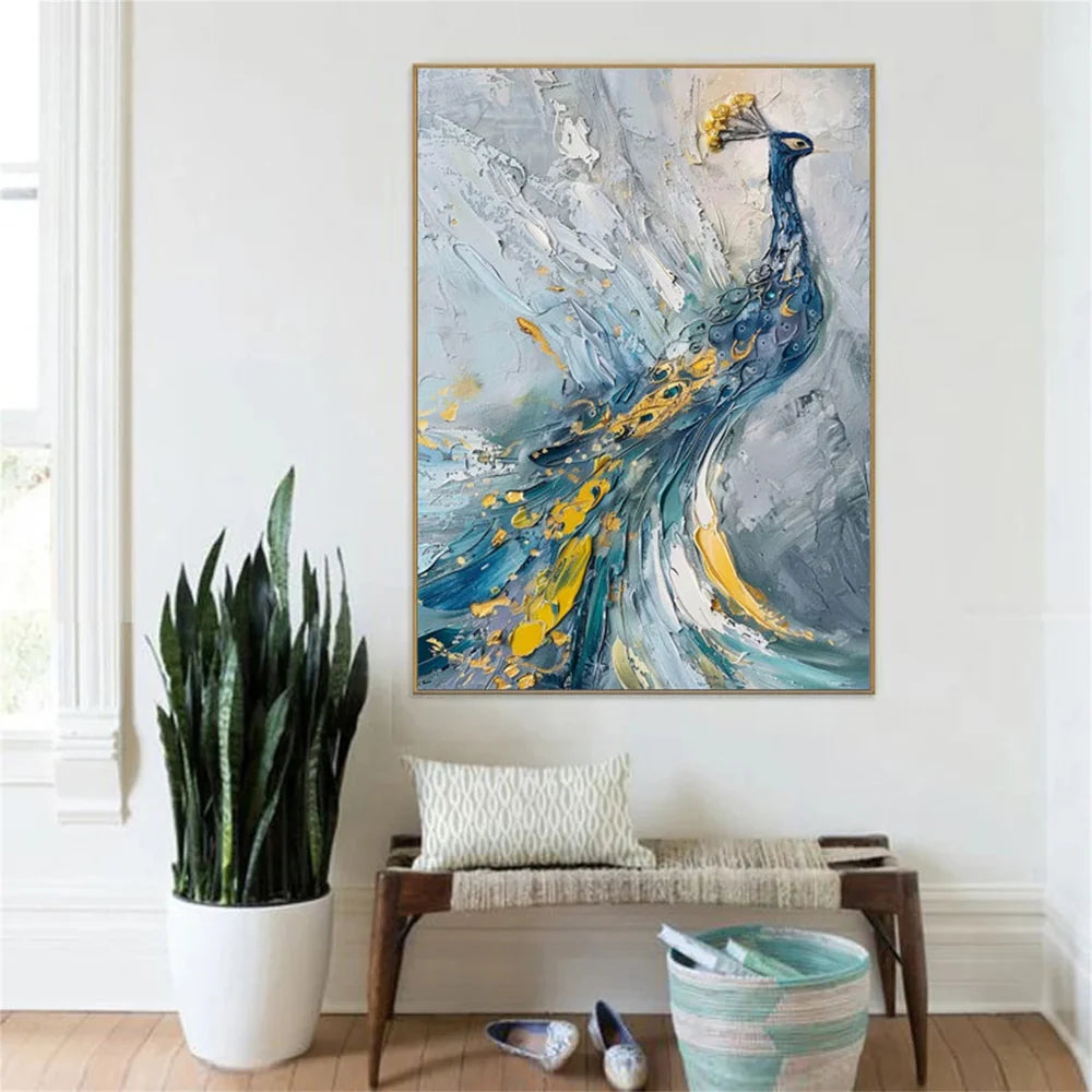 Abstract Animal Textured Wall Art #DL010