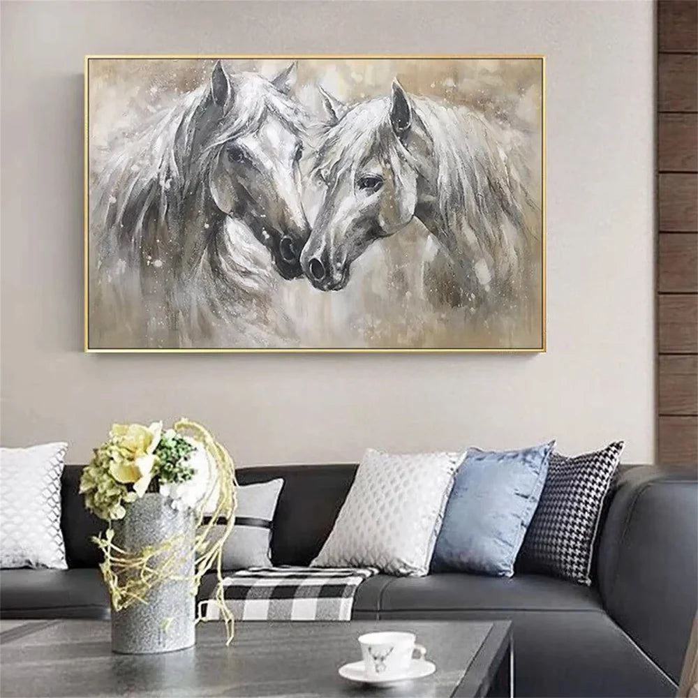 Abstract Horse Animal Wall Art #DL014