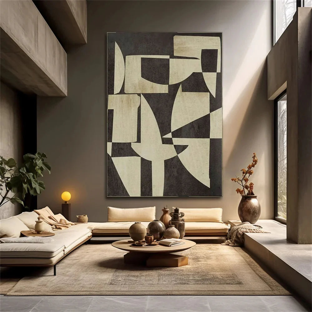 Wabi Sabi Abstract Wall Art #WT044