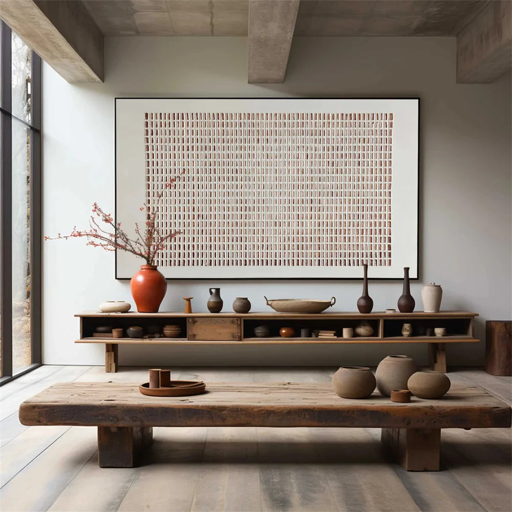 Wabi Sabi Textured Wall Art #WT012