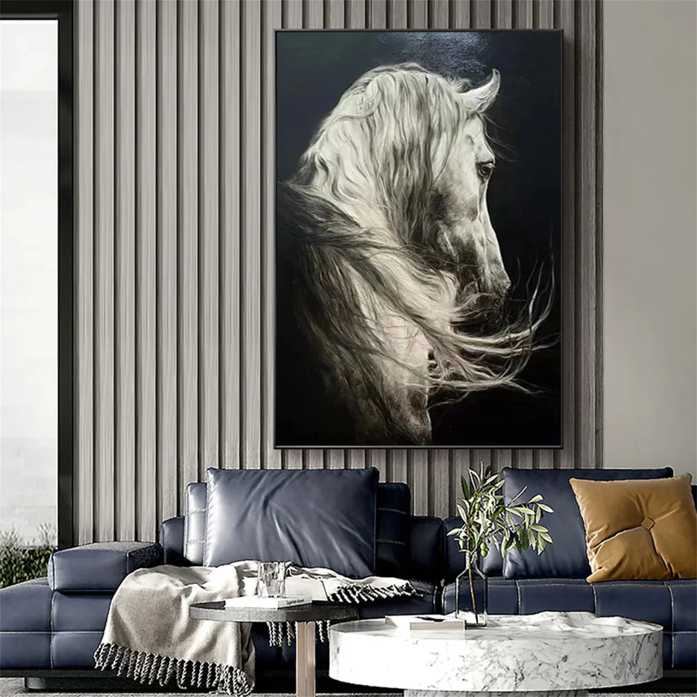 Abstract Horse Animal Wall Art #DL006