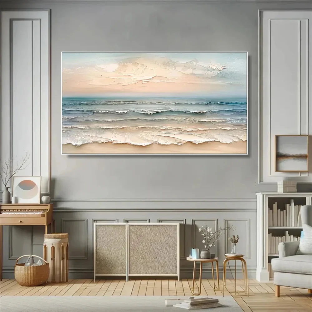 Ocean & Sky Textured Wall Art # MO003