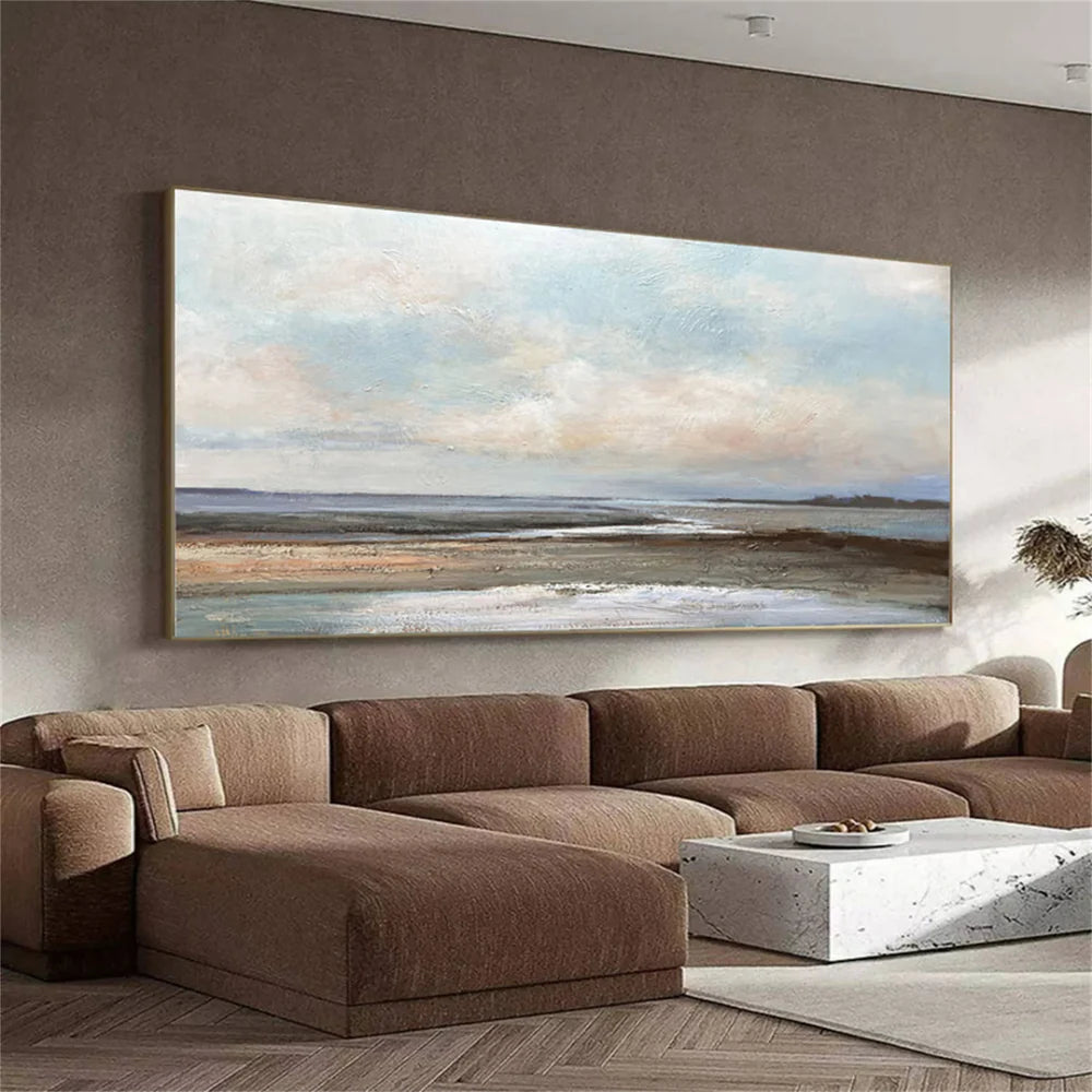 Ocean & Sky Abstract Wall Art # MO023