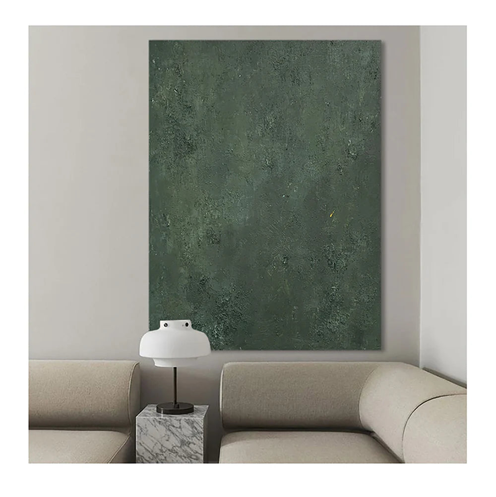 Green Abstract Wall Art #AT069