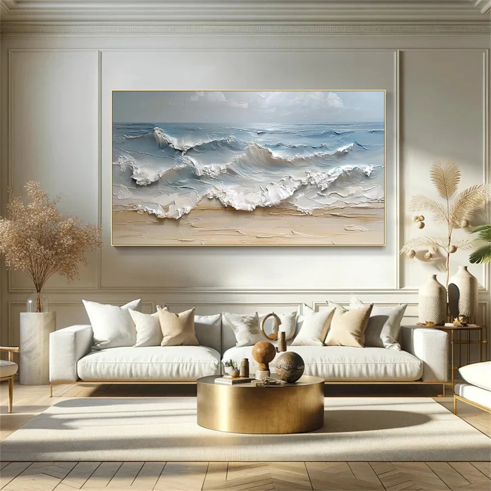 Ocean & Sky Textured Wall Art # MO011