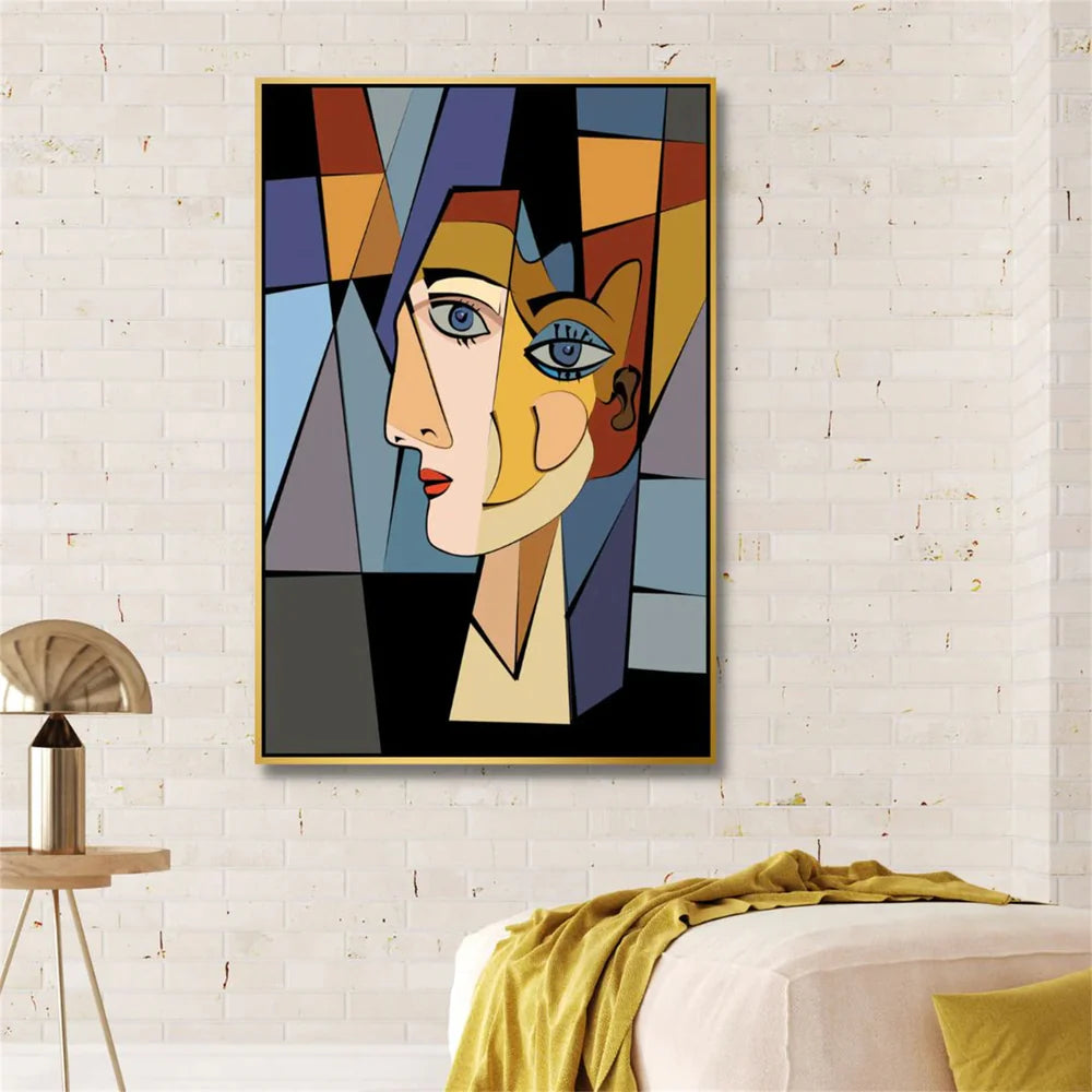 Abstract Portrait Wall Art #PB013