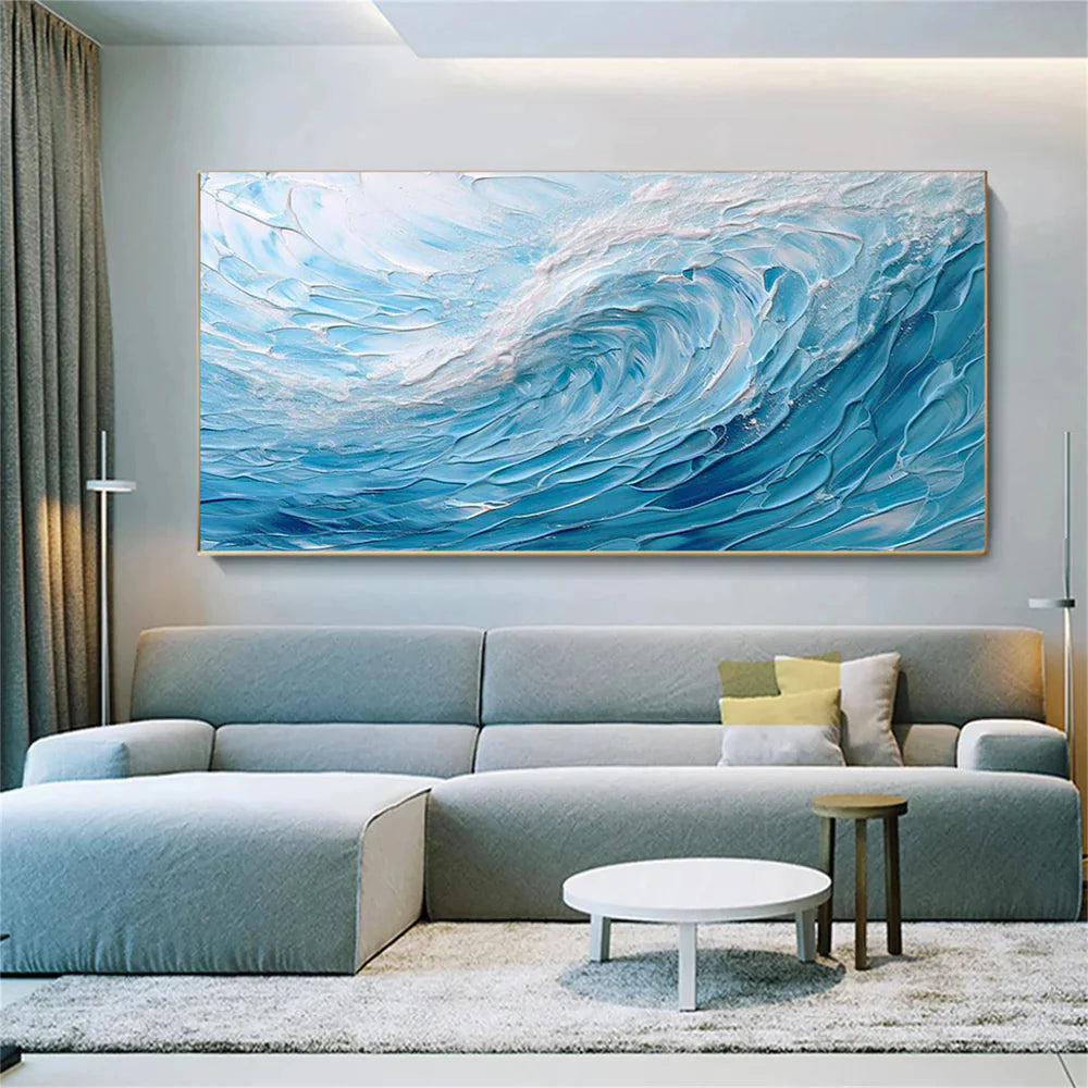 Ocean & Sky Textured Wall Art # MO006