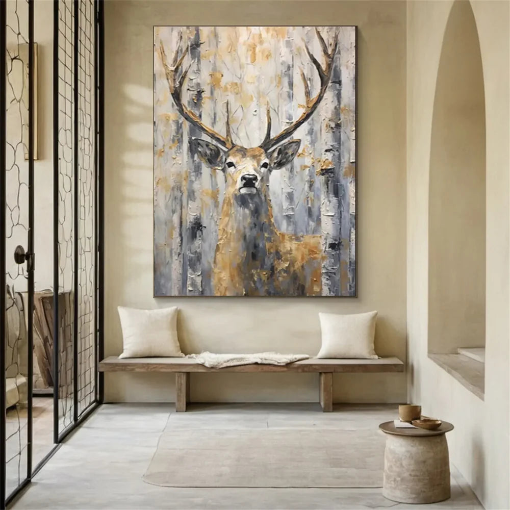 Abstract Animal Textured Wall Art #DL037