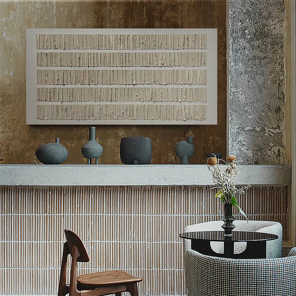 Wabi Sabi Textured Wall Art #WT028